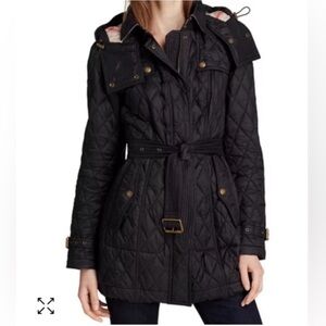 REAL BURBERRY COAT FROM SAX FIFTH AVENUE NEVER WORN!